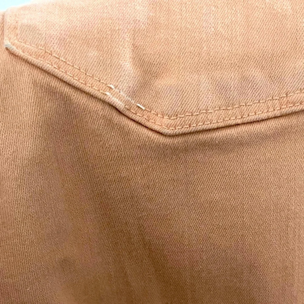 FRAME Denim/ Le skinny de Jeanne crop/ Peach coloured/ Stretch/ Size US 31 - Picture 9 of 9